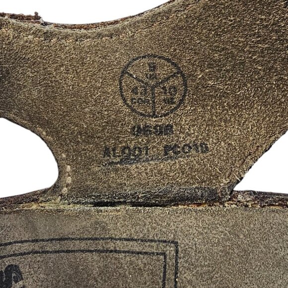 Dr. Martens Mens Vintage Fisherman Leather Sandals, Buckle, Brown, Size 10 - Picture 8 of 11